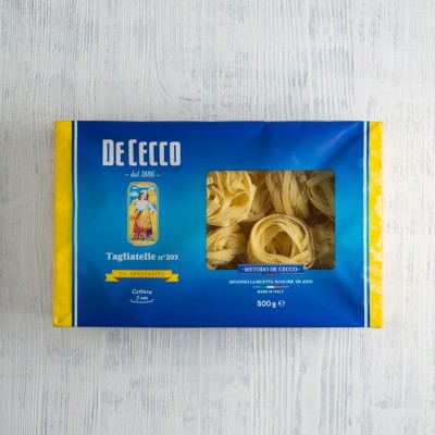 Макароны Tagliatelle №203 De Cecco, 500г