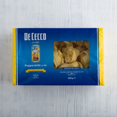 Макароны Паппарделле Pappardelle № 201 De Cecco, 500г