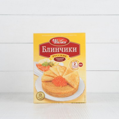 Смесь для выпечки "Блинчики русские" Увелка, 500г