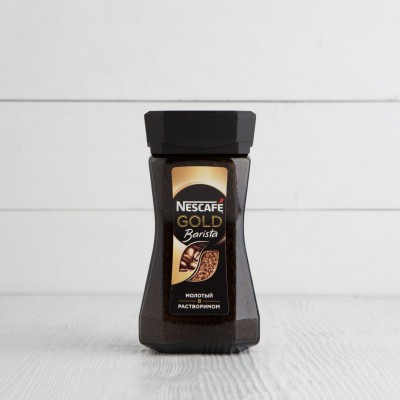 Кофе молотый в растворимом Nescaf Gold Barista г