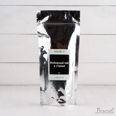 Сладкий чай "Имбирный чай и стевия", Stevia.ru, 50г