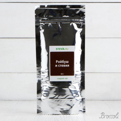 Сладкий чай "Ройбуш и стевия", Stevia.ru, 50г
