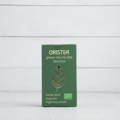 Чай зеленый крупнолистовой органический высокогорный Сенча Nr.006, Oristea, 50г