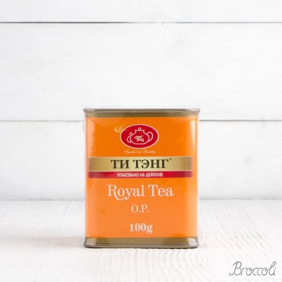 Чай в металлической банке "Royal Tea" O.P. Ти Тэнг, 100г