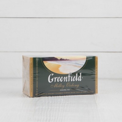 Чай китайский Milky Oolong со вкусом и ароматом молока Greenfield, 25шт