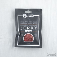 Мясо сыровяленое Jerky 100% говядина с перцем Kings, 36г