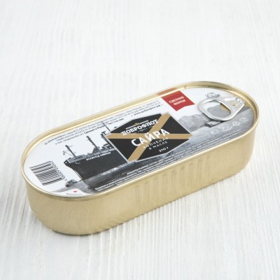 Сайра копченая в масле, Доброфлот, 210г