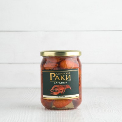 Раки вареные мелкие, Ecofood Armenia, 520г