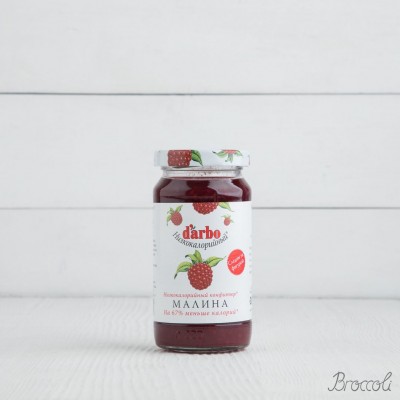Конфитюр низкокалорийный Малина, Darbo, 220г