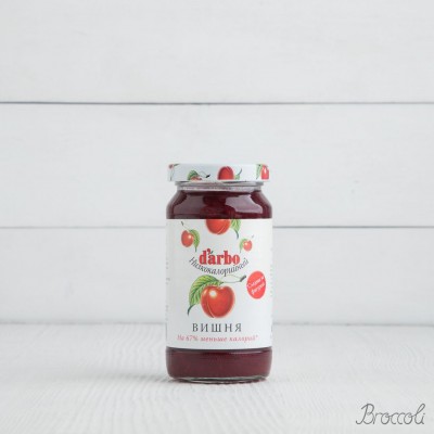 Конфитюр низкокалорийный Вишня, Darbo, 220г