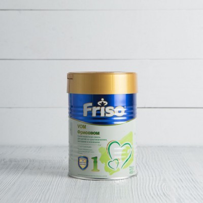 Смесь молочная Friso Фрисовом 1 с пребиотиками с рождения, 400г