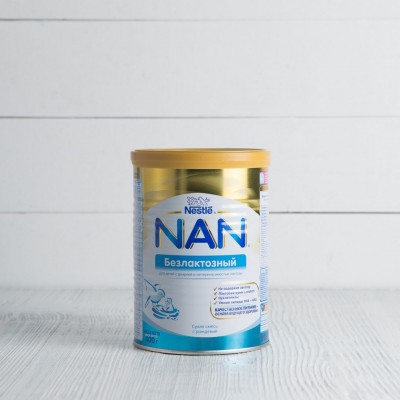 Смесь NAN Безлактозный с рождения, 400г