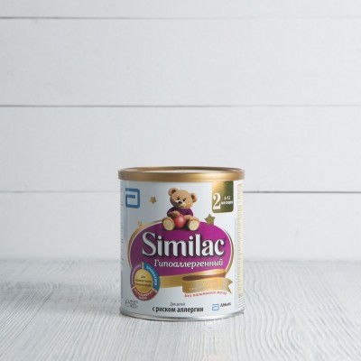 Смесь молочная гипоаллергенная Similac ГА2 с 6 мес., 400г