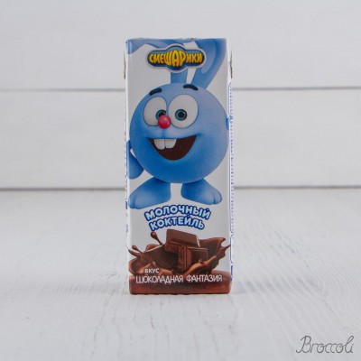 Коктейль молочный Смешарики Шоколад 2,5%, 210г