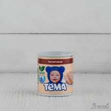 Пюре Тема телятина с 8 мес, 100г