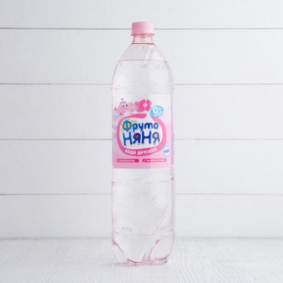 Вода детская питьевая с 0 мес., ФрутоНяНя, 1,5л