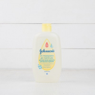 Пенка-шампунь "От макушки до пяток", Johnson's baby, 300мл