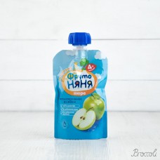 Пюре из яблок с 4 мес (пауч), ФрутоНяня, 90г