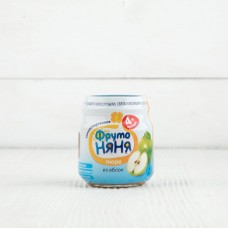 Пюре из яблок с 4 мес, ФрутоНяня, 100г