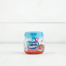 Пюре из ягненка с 6 мес, ФрутоНяня, 80г