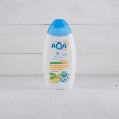 Молочко для ухода за кожей малыша после загара, Aqa Baby, 250мл
