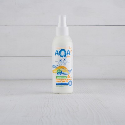 Спрей солнцезащитный SPF 30, Aqa Baby, 150мл