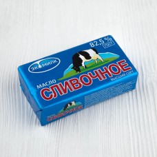 Масло сливочное Экомилк в/с 82,5%, 180г