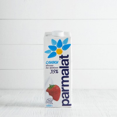 Сливки для взбивания ультрапастеризованные Parmalat, 35%, 1л