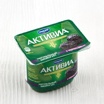 Биойогурт Активиа Чернослив 2,9%, Danone, 150г