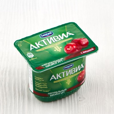 Биойогурт Активиа Вишня 2,9%, Danone, 150г