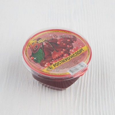 Желе с фруктами "Вишня" Ростагроэкспорт, 150г