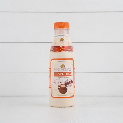 Ряженка Б.Ю.Александров, 3,5-6,0%, 500г
