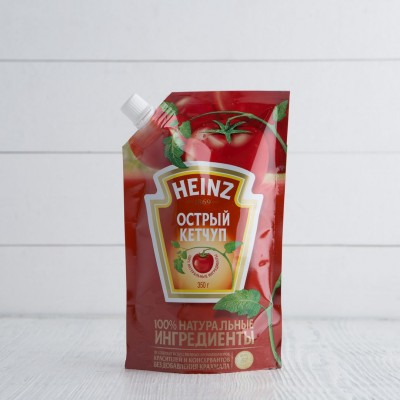Кетчуп острый Heinz, 350г