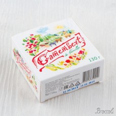 Сыр мягкий с белой плесенью Camembert De famille, 50%, 130г