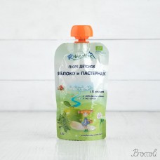 Пюре яблоко-пастернак Organic с 6 мес. Fleur Alpine, 120г