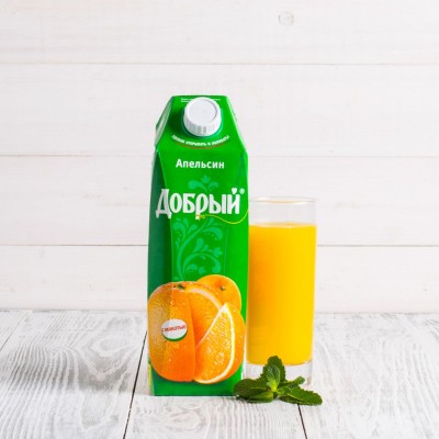 Нектар "Добрый" Апельсин, 1л