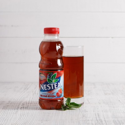 Чай Nestea черный "Лесные ягоды", 0,5л