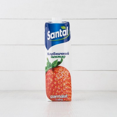 Нектар Santal "Клубничный", 1л