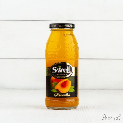 Сок Swell Персик, стекло, 250мл