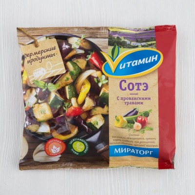 Сотэ с прованскими травами свежемороженое, Vитамин, 400г