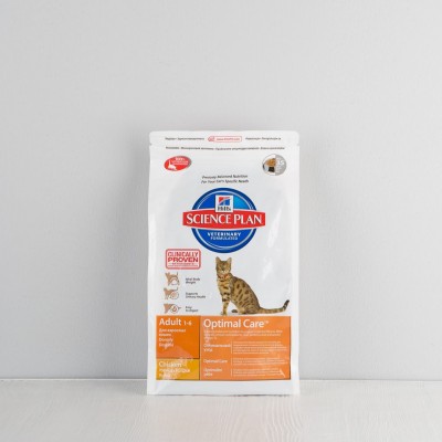 Корм сухой Hill's для кошек, с курицей, 2кг