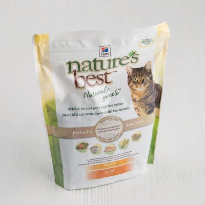 Корм сухой Hill's Natures Best для кошек, с курицей и овощами, 300г