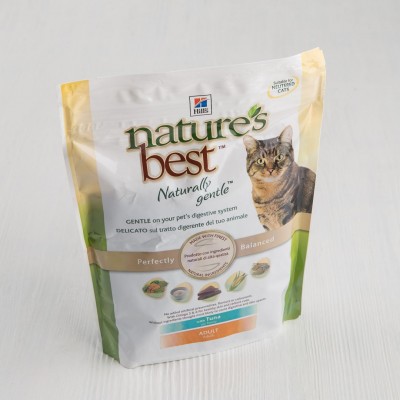 Корм сухой Hill's Natures Best для кошек, с тунцом и овощами, 300г