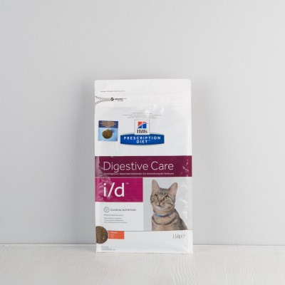Корм сухой Hill's Diet для кошек I/D, лечение ЖКТ, 1,5кг