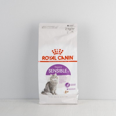 Корм сухой Royal Canin Sensiblе 33 для кошек с чувствительным пищеварением, 2кг