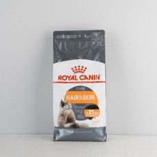 Корм сухой Royal Canin Hair & Skin Care для кошек, для здоровья кожи и шерсти, 2кг