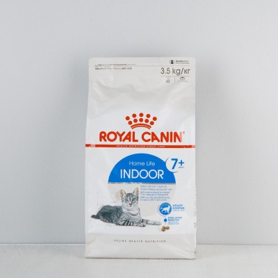 Корм сухой Royal Canin Indoor +7 для кошек старше 7 лет, живущих в помещении, 3,5кг