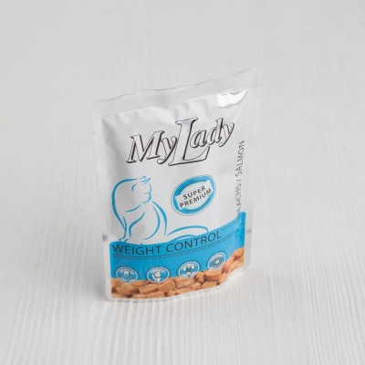 Корм Dr. Alder's My Lady Premium Weight Control для кошек, с лососем, 85г
