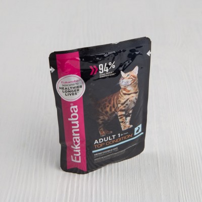 Корм Eukanuba для кошек, кролик в соусе, 85г