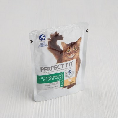 Корм Perfect Fit для стерилизованных кошек, 85г